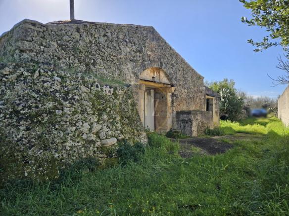 Terreno con antico vano in pietra e agrumeto